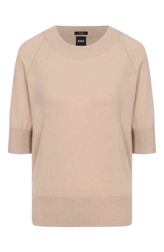 Кашемировый пуловер BOSS 50550873 Бежевый 50550873