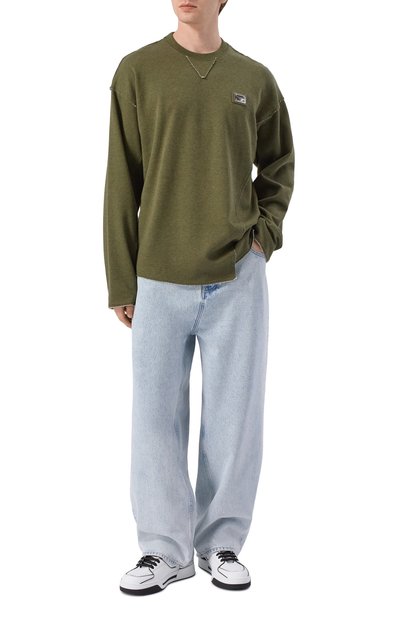 Хлопковый лонгслив DOLCE & GABBANA, арт. G8TF9T/HU7WY, фото 2