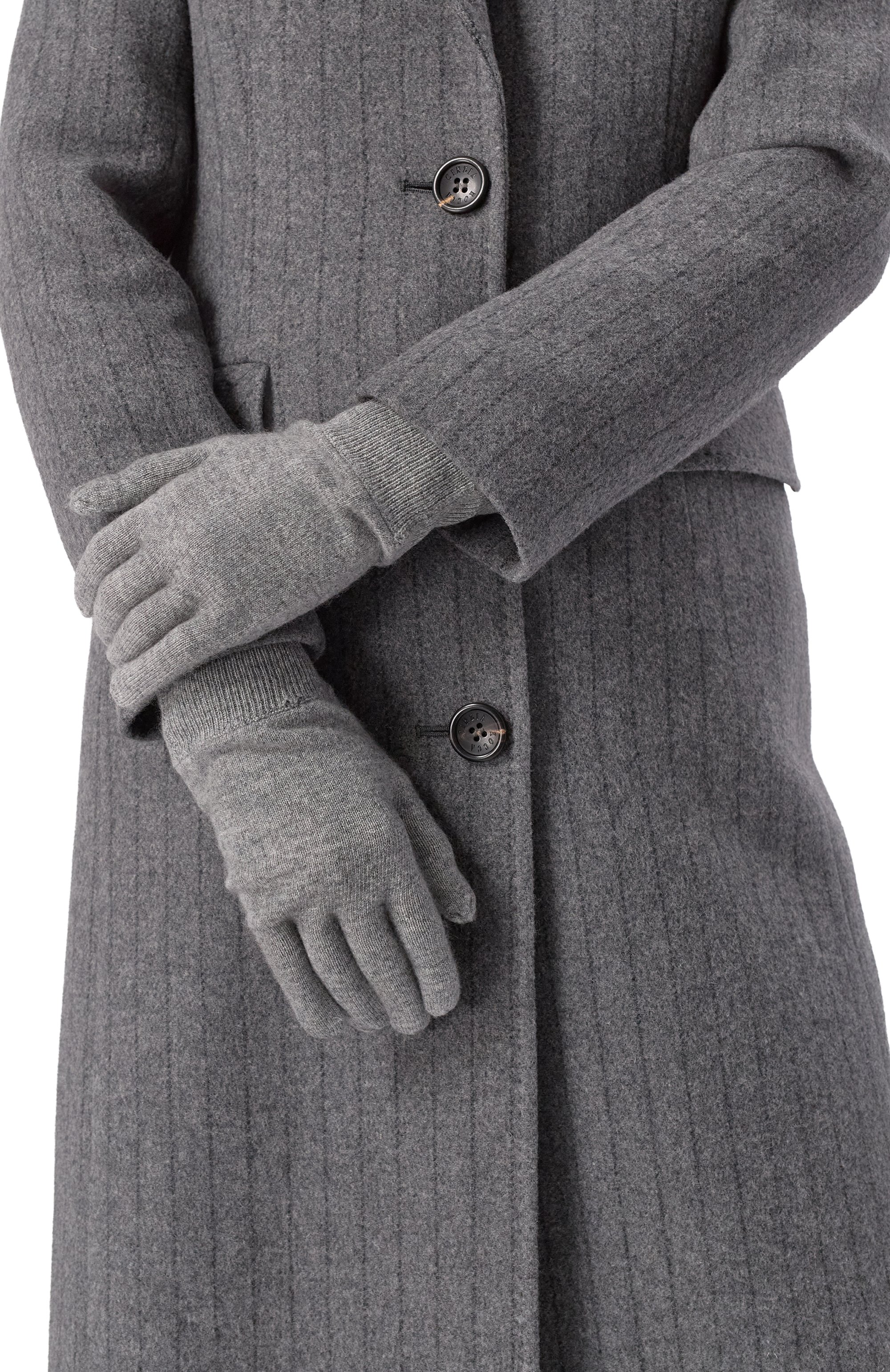 Кашемировые перчатки ALLUDE, арт. 255/92000, фото 3