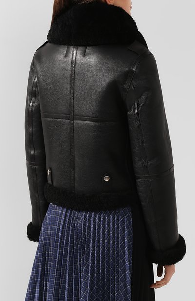 Дубленка ACNE STUDIOS черного цвета по цене 266500 руб., арт. A70021, фото 4 Дубленка ACNE STUDIOS, арт. A70021, фото 4