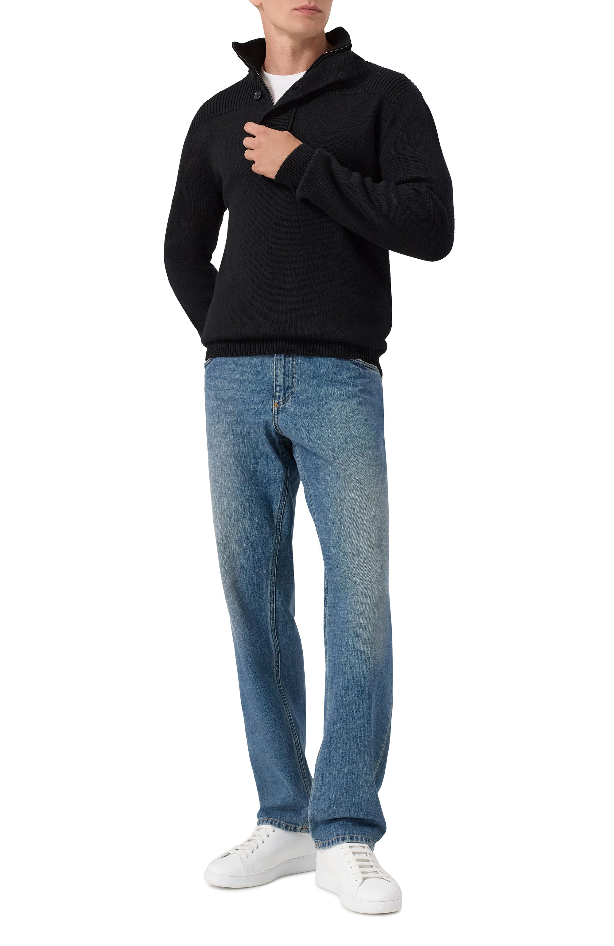 Шерстяной свитер DANIELE FIESOLI, арт. DF0122, фото 2