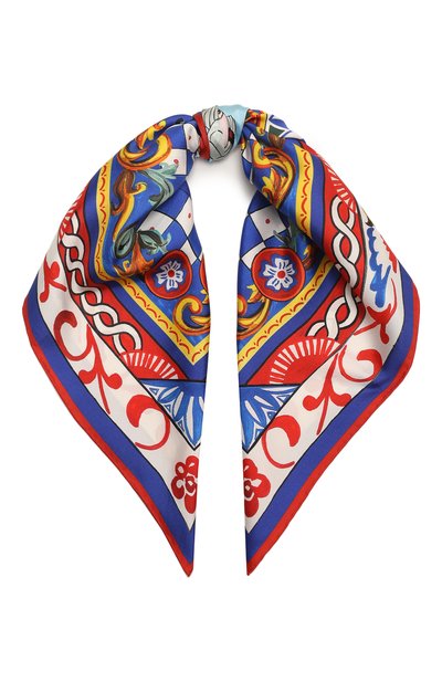 Шелковый платок DOLCE & GABBANA, арт. FN087R/FI1T1, фото 1