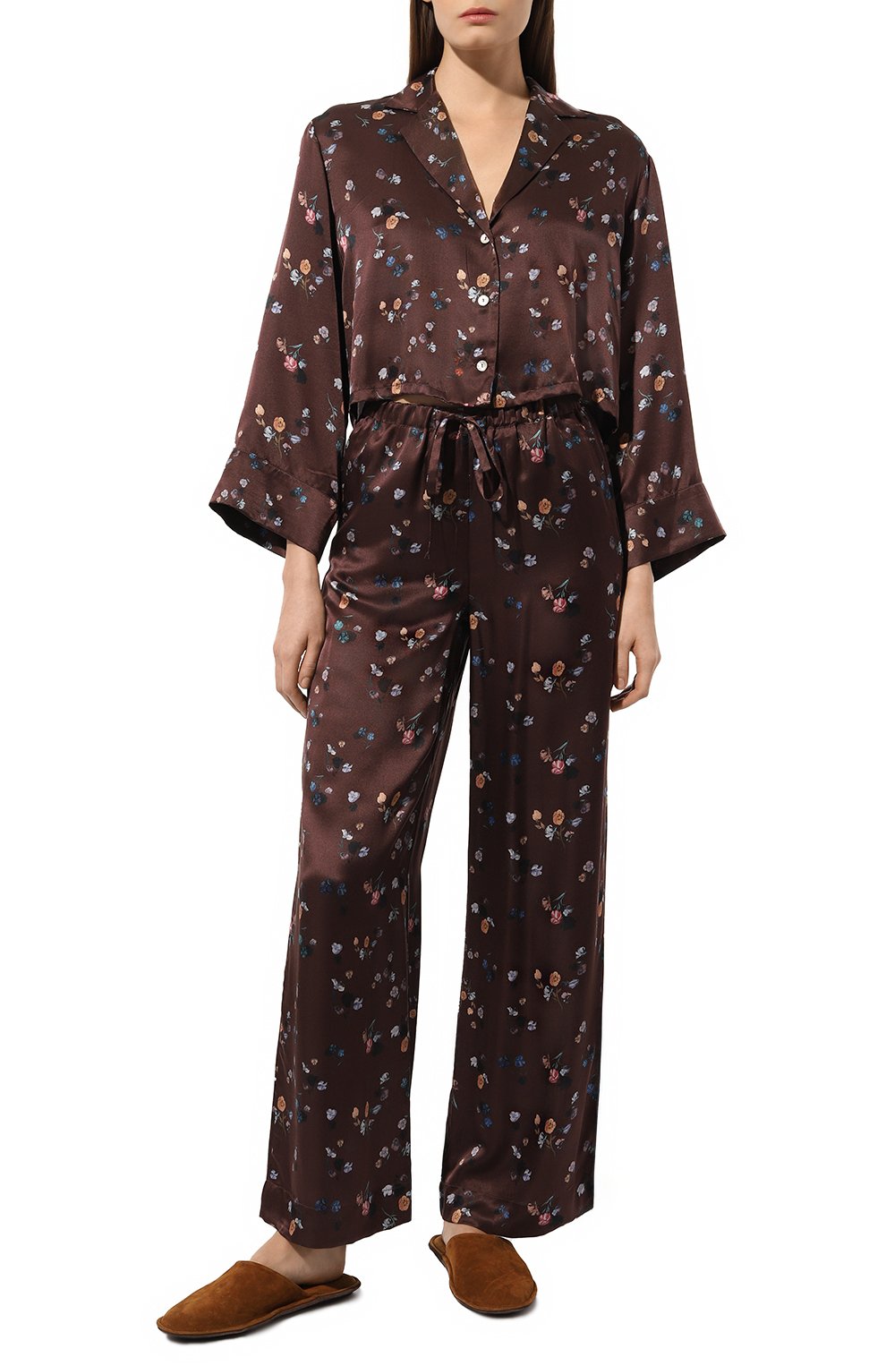 Пижама из хлопка и шелка ANY WOWZERS, арт. RTZ02-CHOC, фото 2
