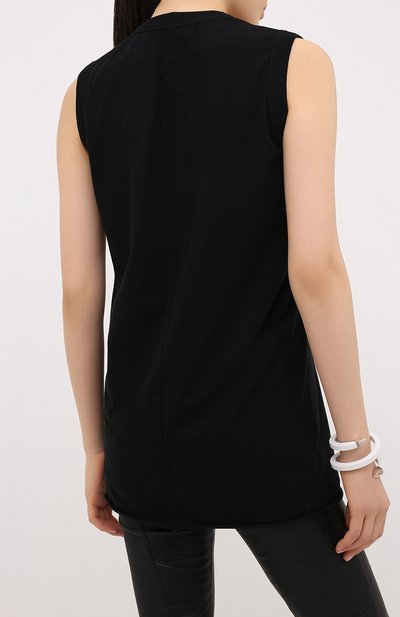 Хлопковый топ RICK OWENS, арт. RP20F2102/JA, фото 4