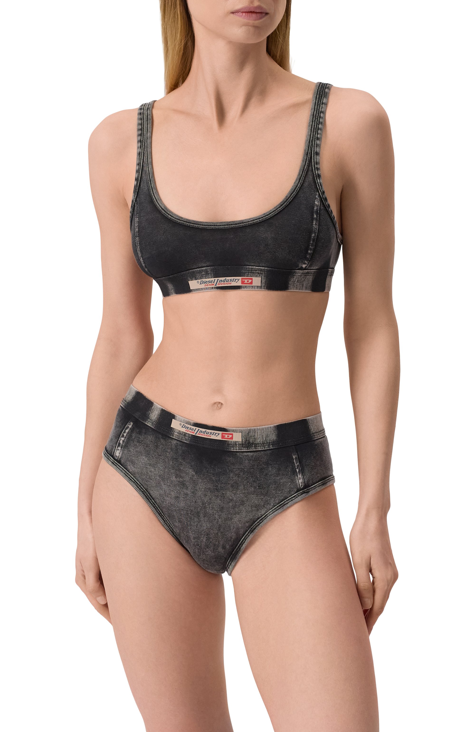 Хлопковый бра-топ DIESEL, арт. A19563/0SHAN, фото 2