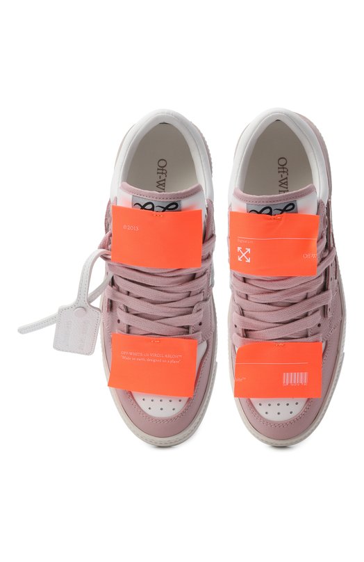 Кожаные кеды 3.0 Off Court Off-White 0WIA28ES26LEA001 Розовый  0WIA28ES26LEA001 Фото 6