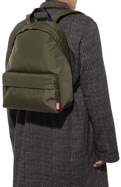 Мужской текстильный рюкзак d-bsc backpack x DIESEL хаки цвета, арт. X09863/P6336 | Фото 2 (Материал сплава: Проставлено; Материал: Текстиль; Драгоценные камни: Проставлено; Стили: Кэжуэл; Размер: large)