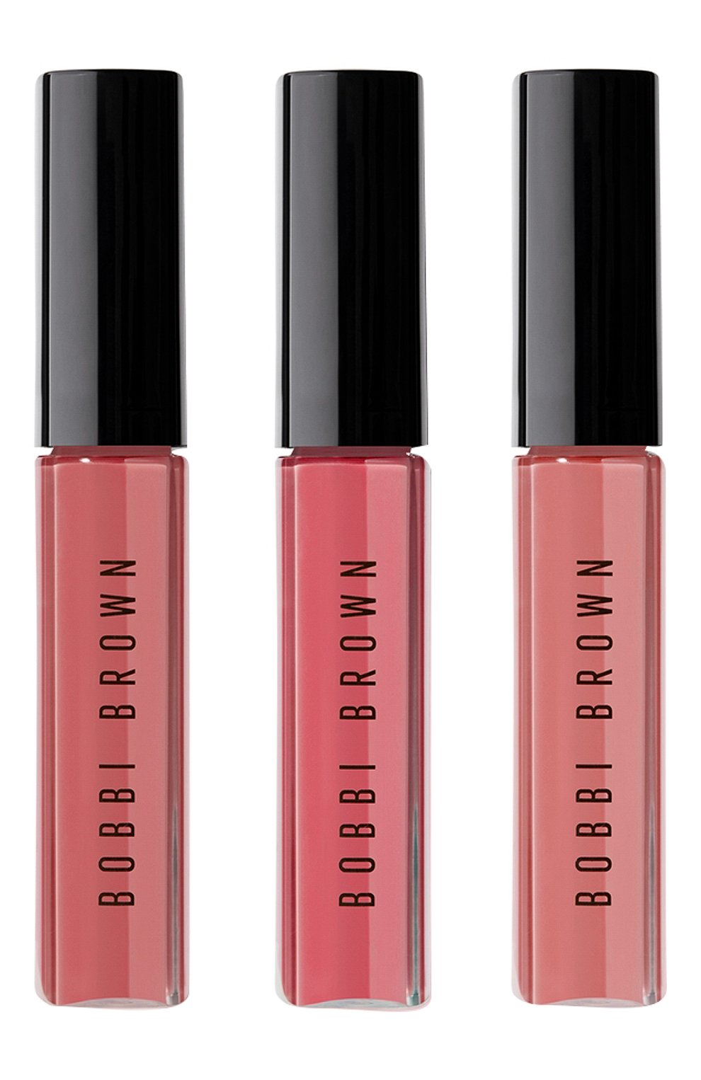 Набор для макияжа губ crushed oil-infused gloss mini trio BOBBI BROWN бесцветного цвета по цене 3080 руб., арт. ENJ5-01, фото 1 Набор для макияжа губ crushed oil-infused gloss mini trio BOBBI BROWN, арт. ENJ5-01, фото 1