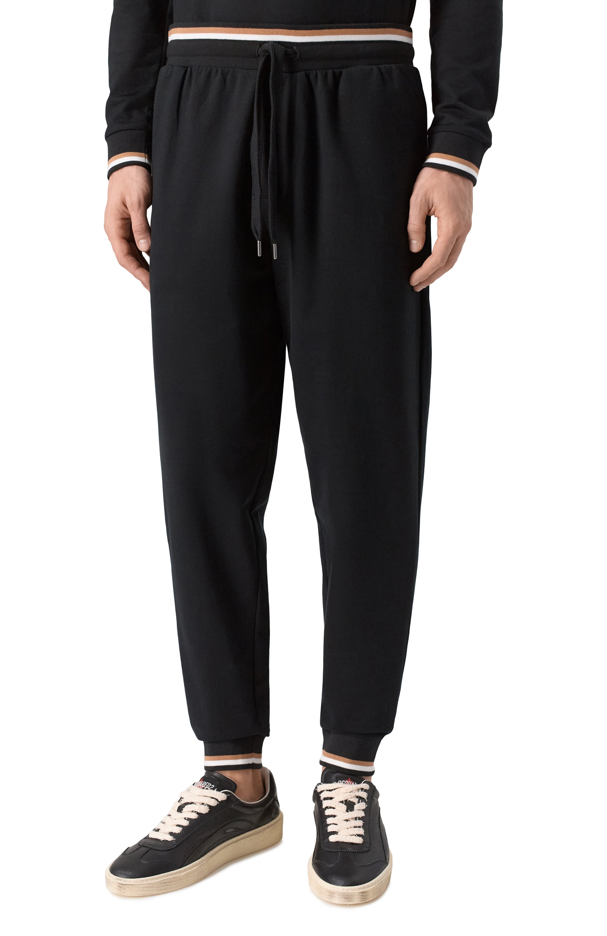 Хлопковые джоггеры BOSS, арт. 50554830, фото 3