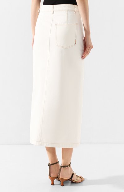 Джинсовая юбка NANUSHKA, арт. ZEFIR_WHITE_RIGID DENIM, фото 4
