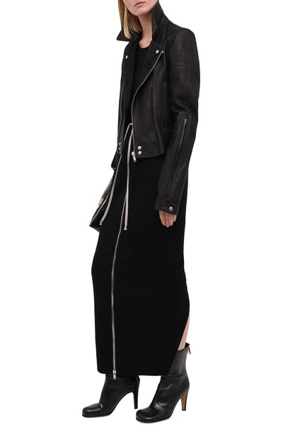 Юбка из хлопка и шерсти RICK OWENS, арт. RP20F2331/WCF, фото 2