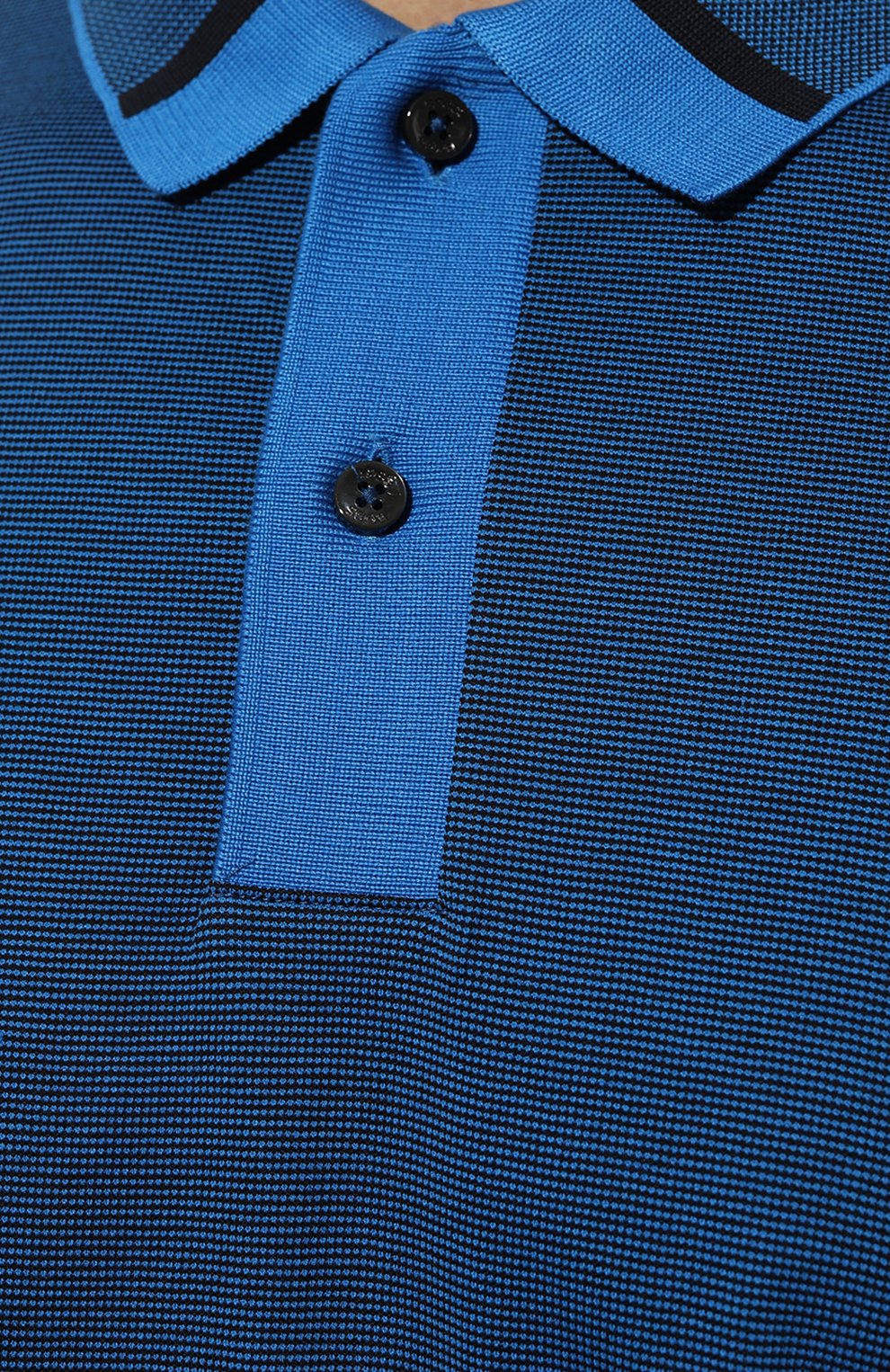 Хлопковое поло BOSS, арт. 50494991, фото 5