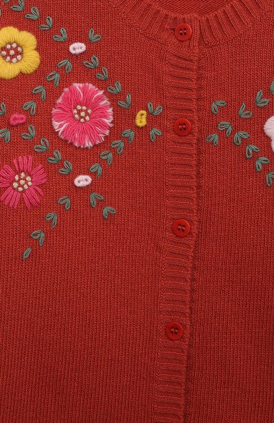 Шерстяной кардиган IL GUFO, арт. A23GF415EM220/5A-8A, фото 3