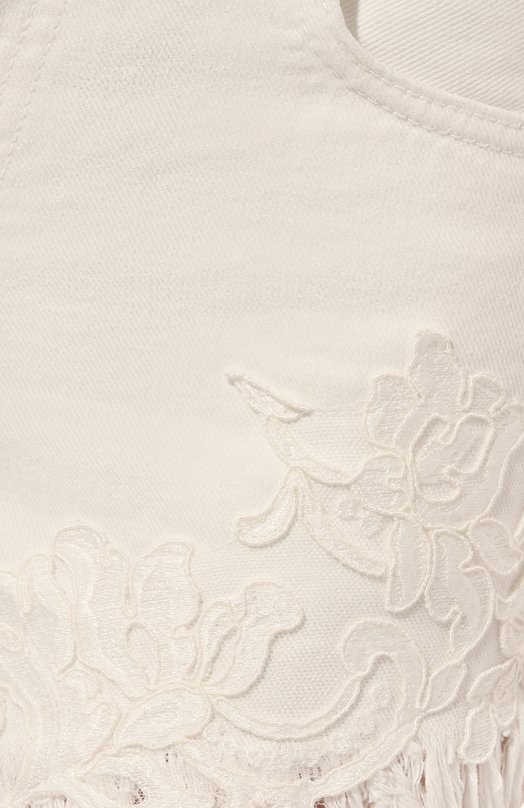 Хлопковые шорты Ermanno Firenze Кремовый, фото 5