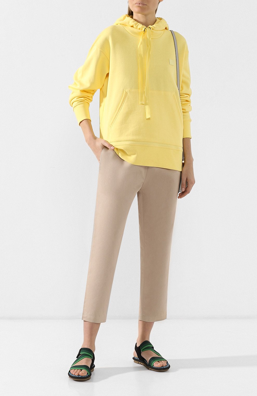 Хлопковое худи ACNE STUDIOS, арт. 2HK173/W, фото 2