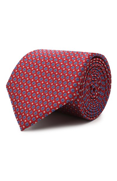 Мужской шелковый галстук CANALI, арт. 18/HJ02849