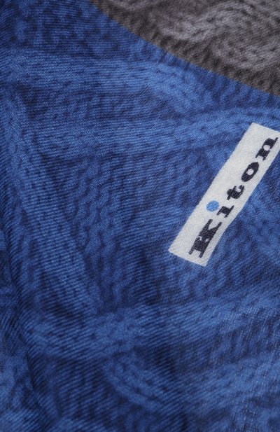 Шарф из шерсти и кашемира KITON, арт. USCIACK0261F09, фото 3