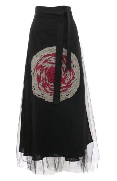 Юбка из хлопка и льна MIDGARD PARIS, арт. B41001, фото 1