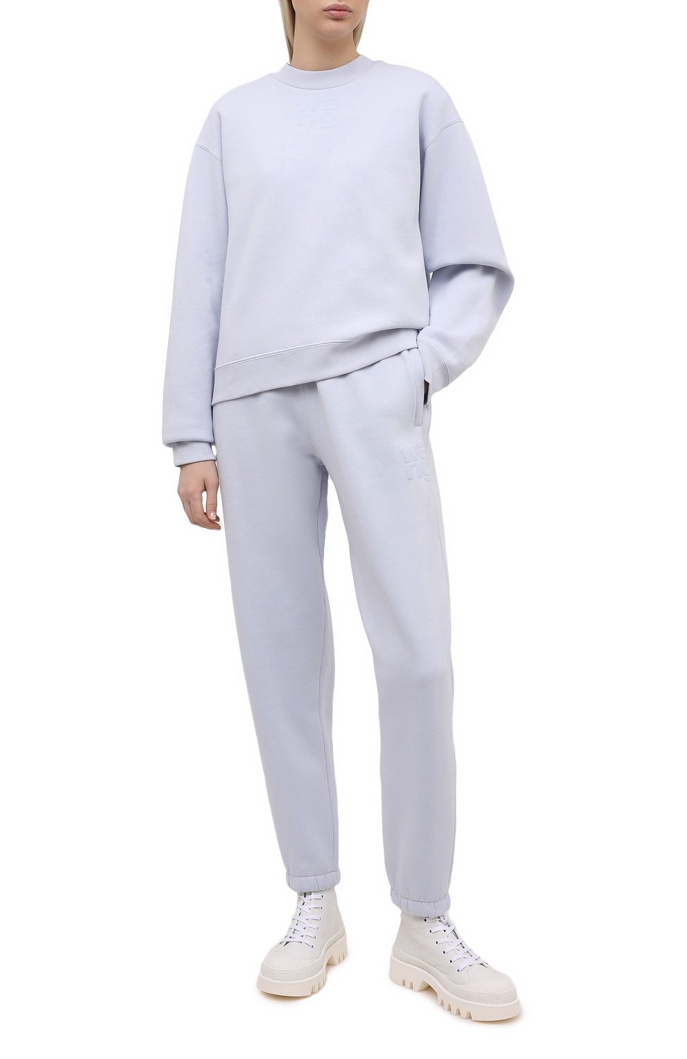 Хлопковые джоггеры ALEXANDERWANG.T, арт. 4CC1204061, фото 2
