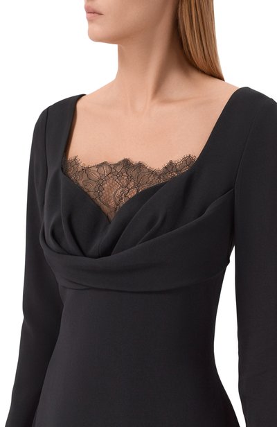 Платье из шелка и вискозы ELIE SAAB, арт. D1263NP26/CD023, фото 4
