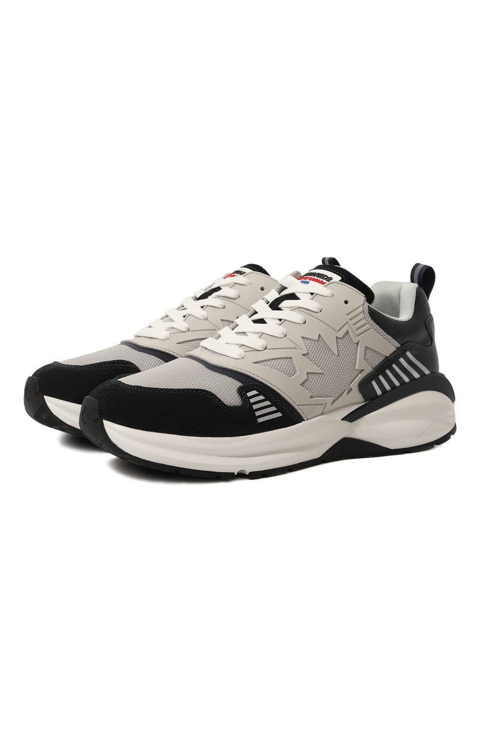 Комбинированные кроссовки dash DSQUARED2, арт. SNM0376/08107972, фото 1