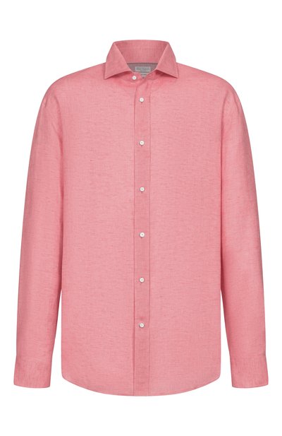 Льняная рубашка BRUNELLO CUCINELLI, арт. MM6840627, фото 1