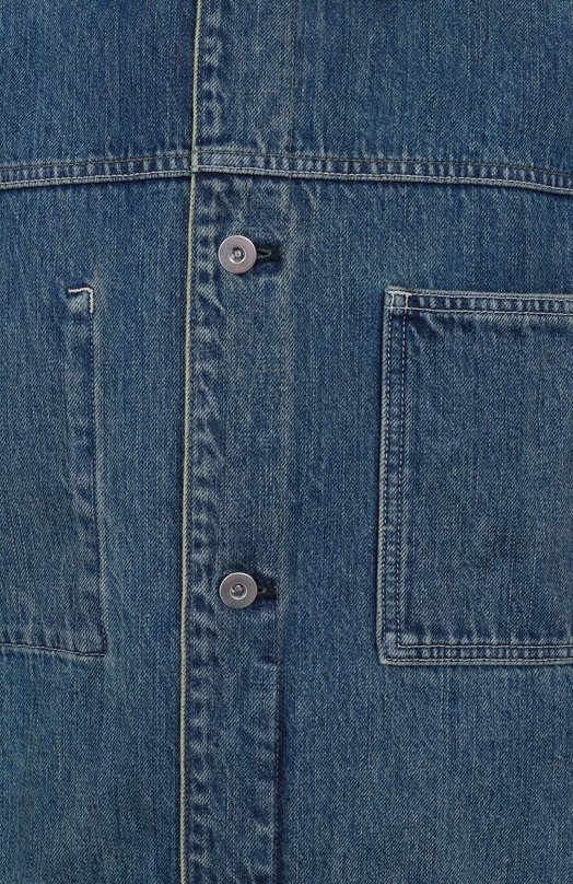 Джинсовая куртка Jil Sander J47SW0011-J45291 Синий  J47SW0011-J45291 Фото 6