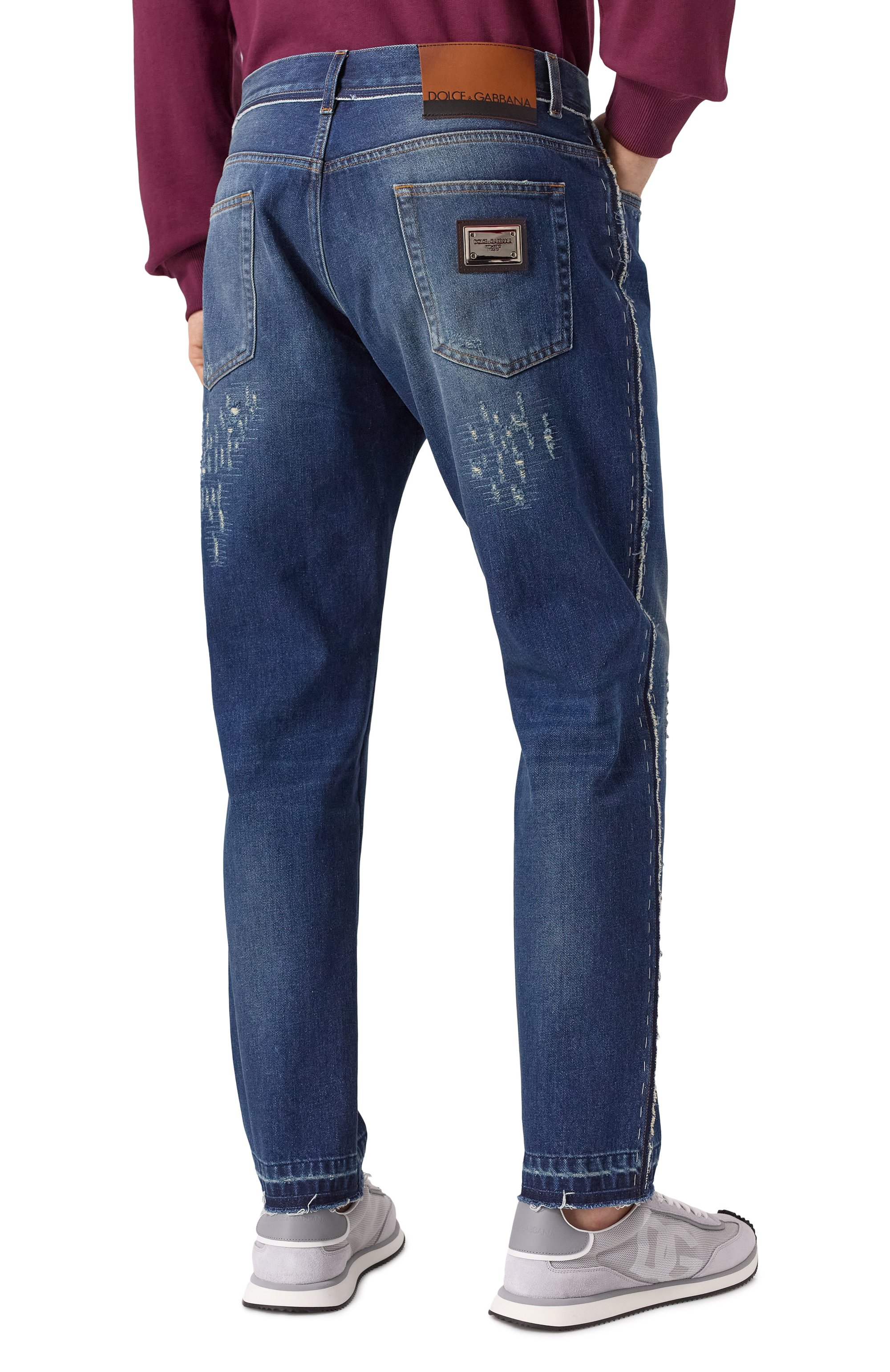 Джинсы loose DOLCE & GABBANA, арт. GYJDAD/G8MK1, фото 4