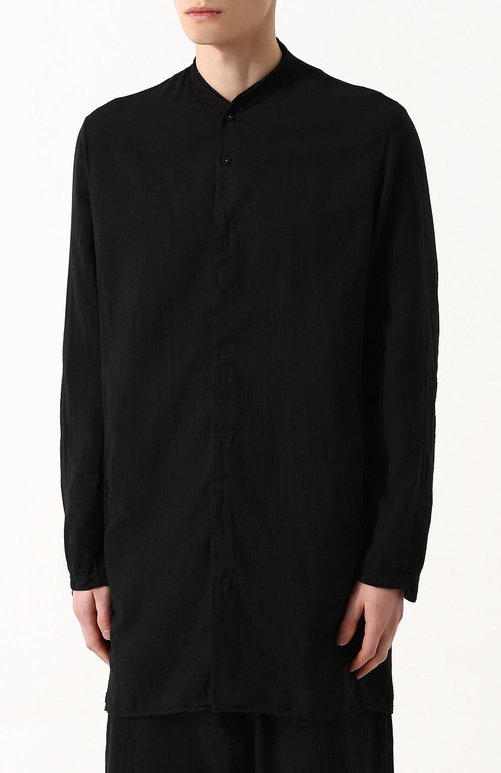 Удлиненная хлопковая рубашка TRANSIT, арт. CFUTREY342, фото 3