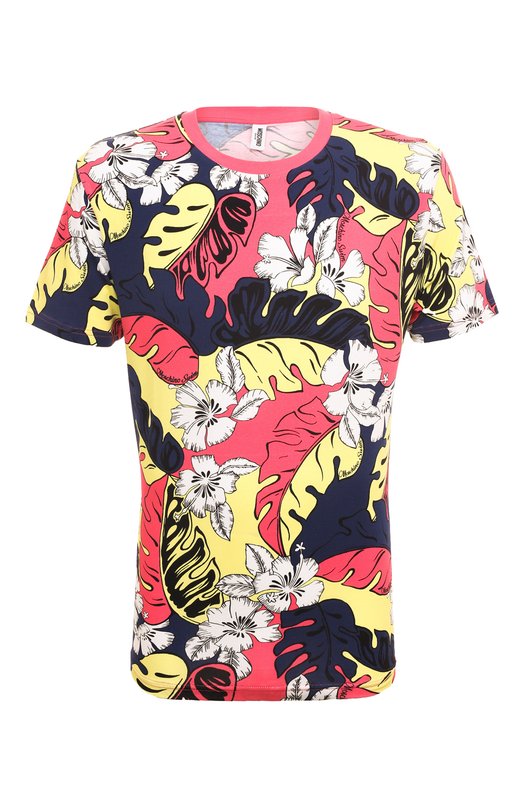 

Хлопковая футболка Moschino, Красный