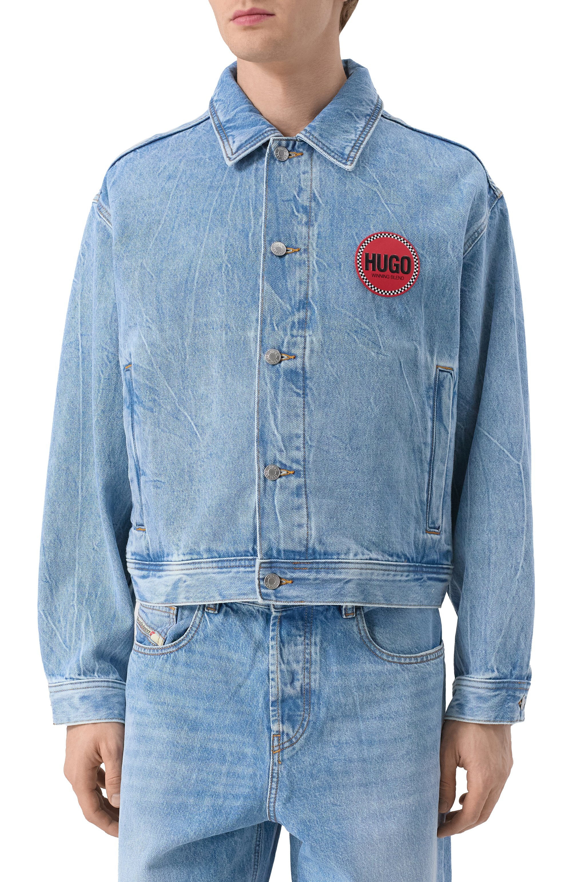 Джинсовая куртка HUGO, арт. 50539200, фото 3