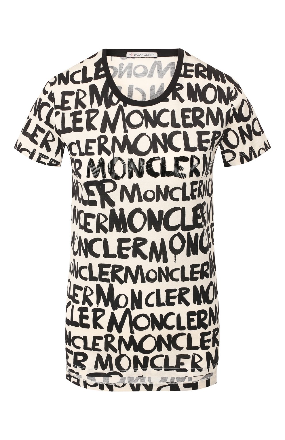 Хлопковая футболка MONCLER, арт. E1-093-80519-50-829E6, фото 1