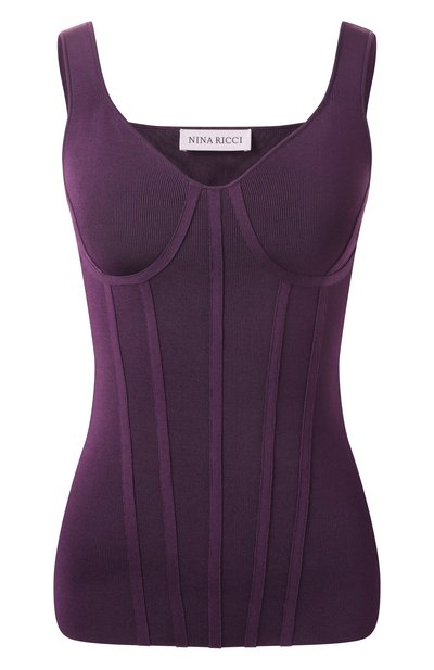 Женский топ из вискозы NINA RICCI, арт. 25PMPU006/ML0569