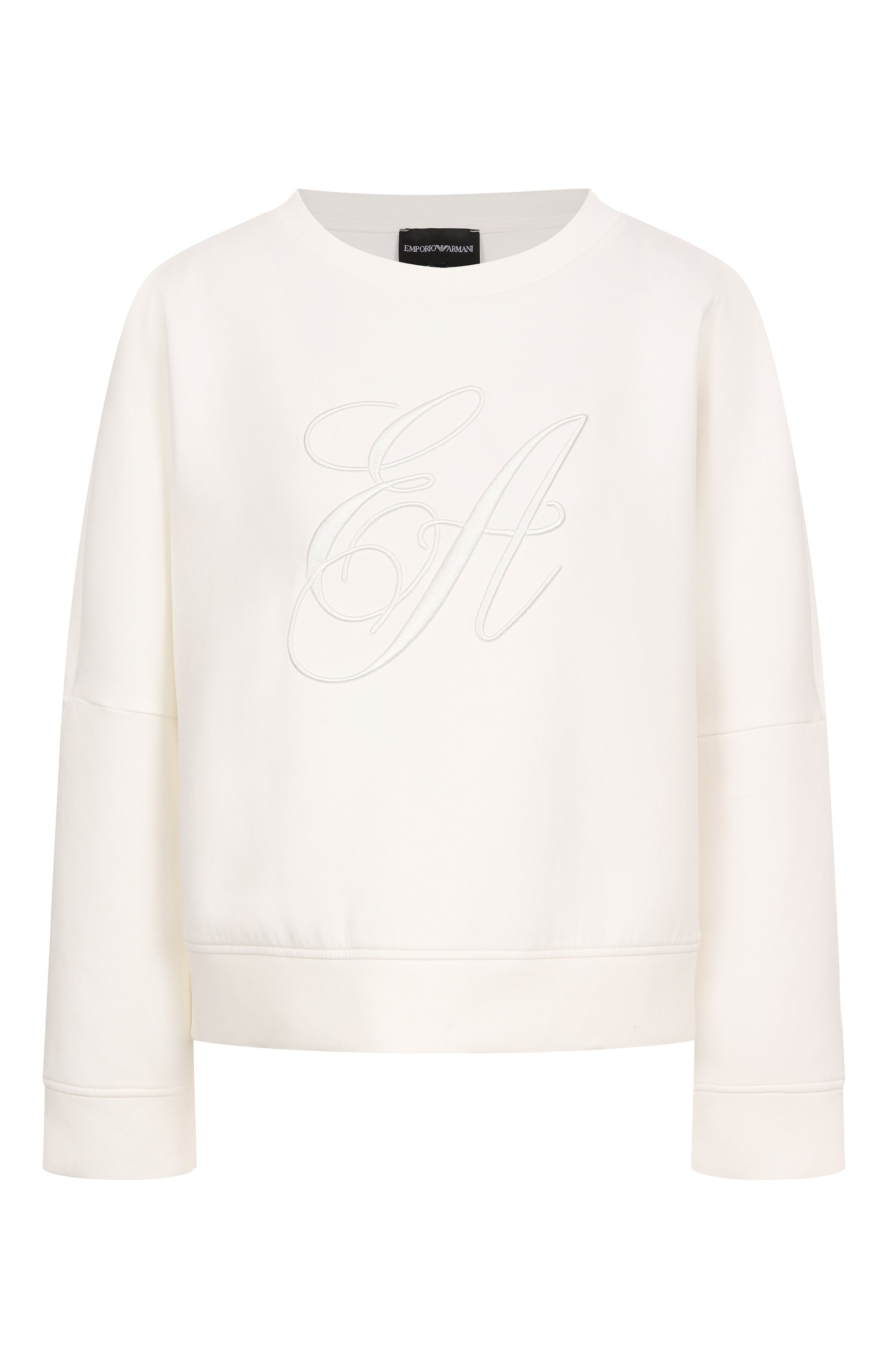 Хлопковый свитшот EMPORIO ARMANI, арт. EW000482/AF10002, фото 1