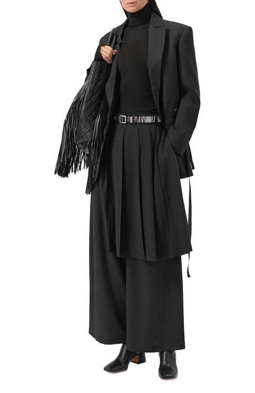 Водолазка из кашемира и шелка Isabel Benenato DK106F25 Чёрный  DK106F25 Фото 2