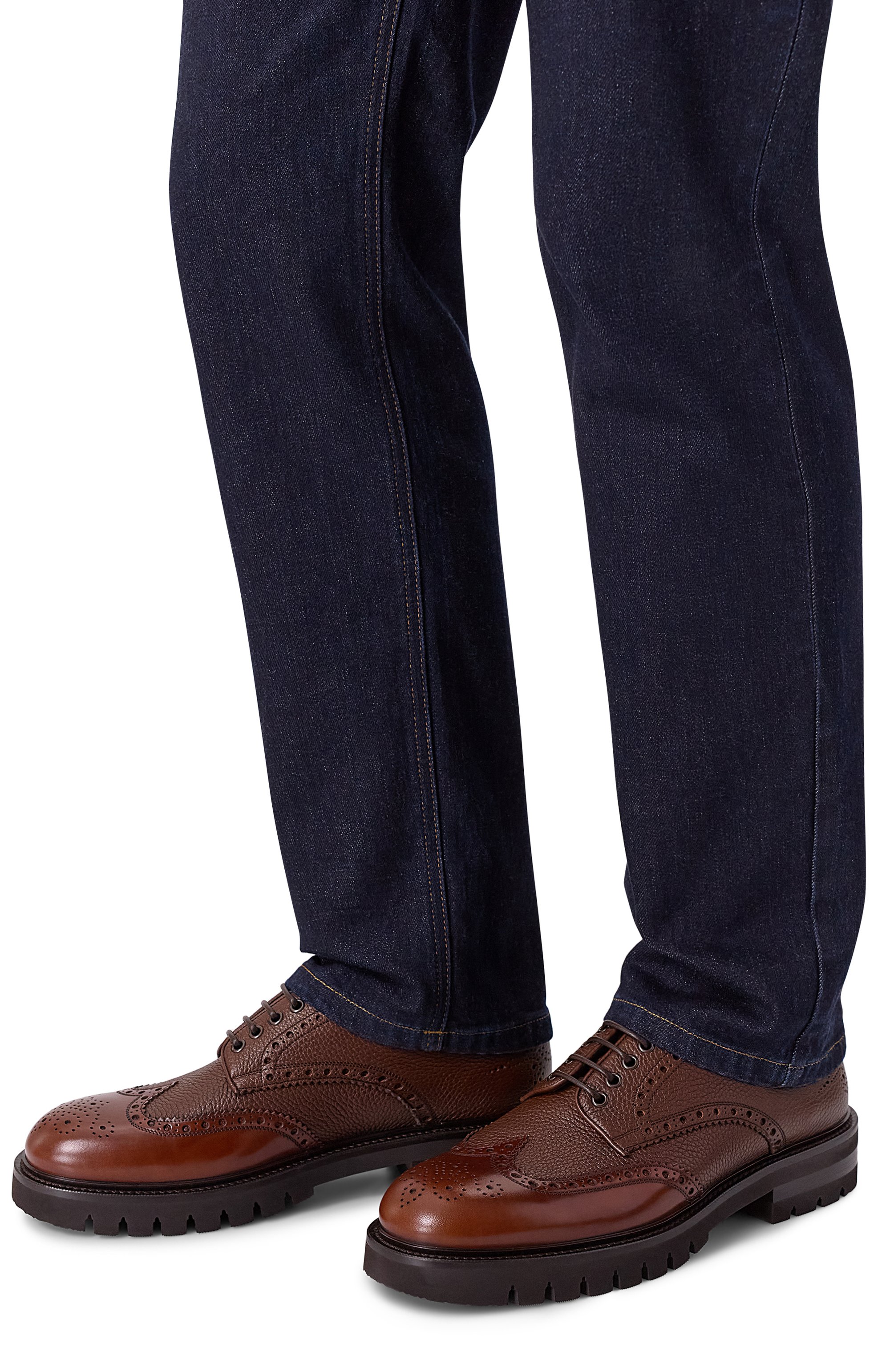 Кожаные дерби FERRAGAMO, арт. 02A027/785041, фото 3