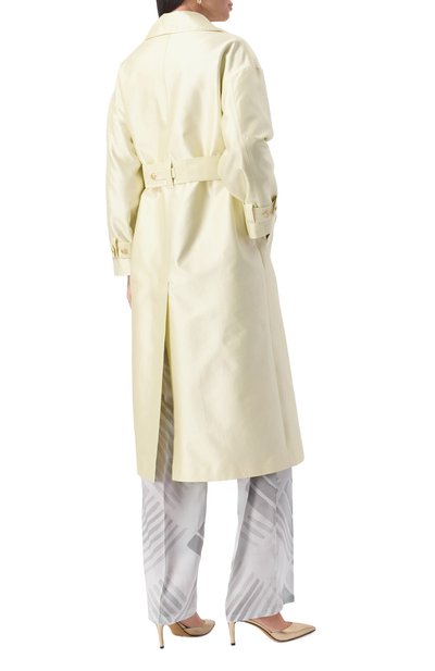 Атласный тренч KITON, арт. D57612K09R1915, фото 4