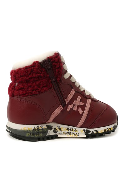 Высокие кроссовки из кожи PREMIATA WILL BE, арт. ADAM M/16M81714/T0D, фото 3