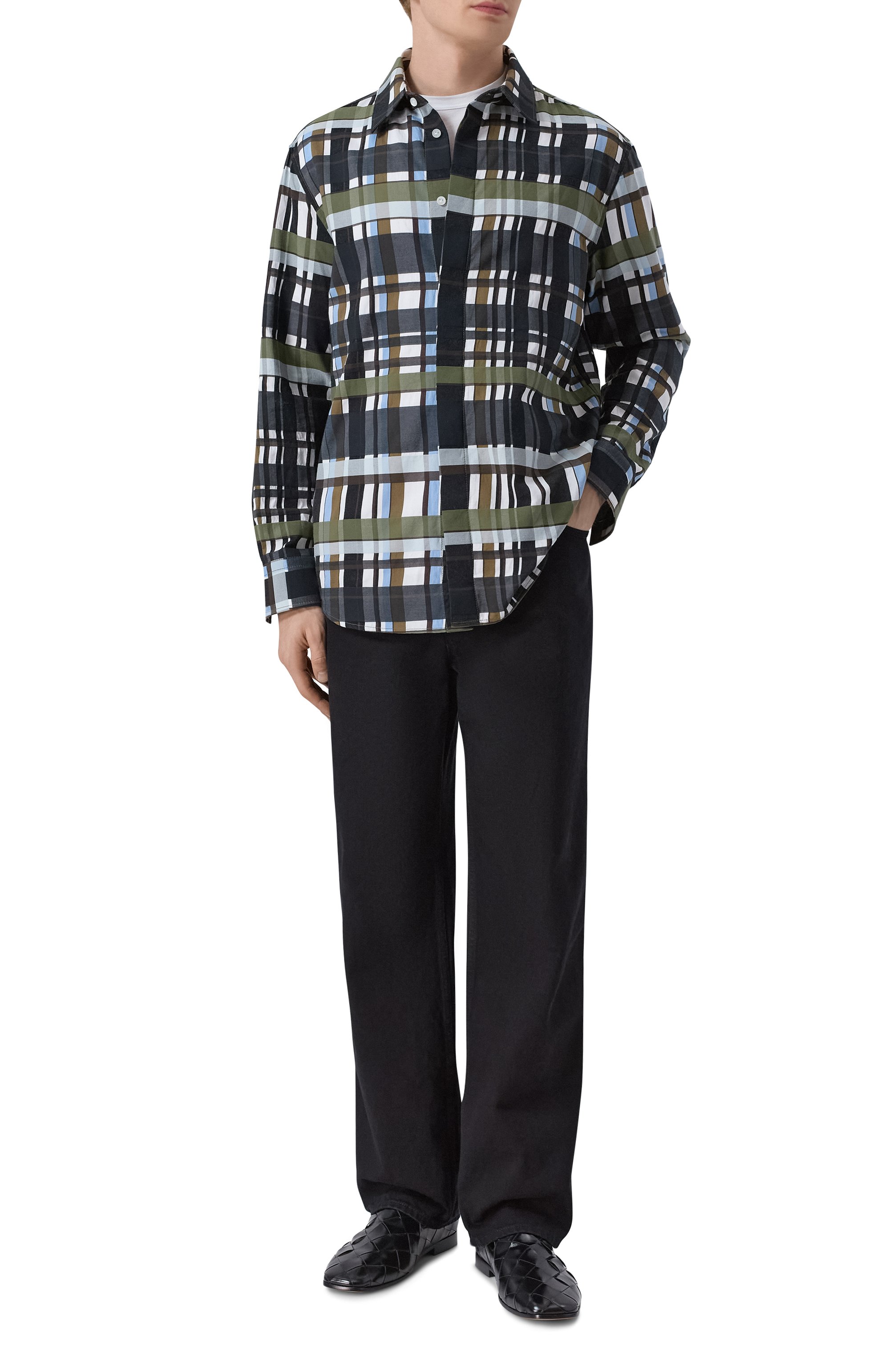 Кожаные лоферы BOTTEGA VENETA, арт. 775293/V3H90, фото 2