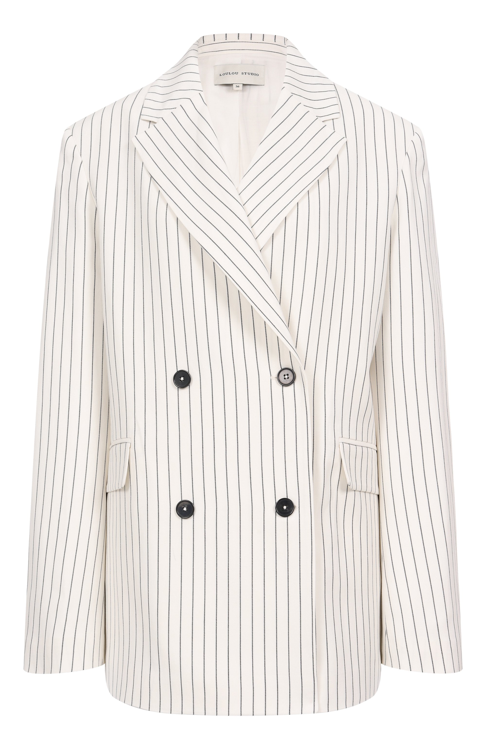 Жакет из вискозы и льна LOULOU DE SAISON, арт. FED0RA, фото 1