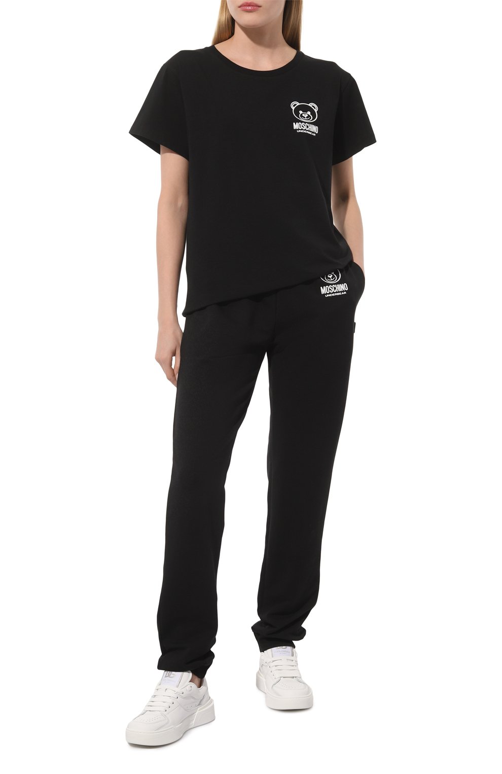 Хлопковая футболка MOSCHINO, арт. A0703/4406, фото 2