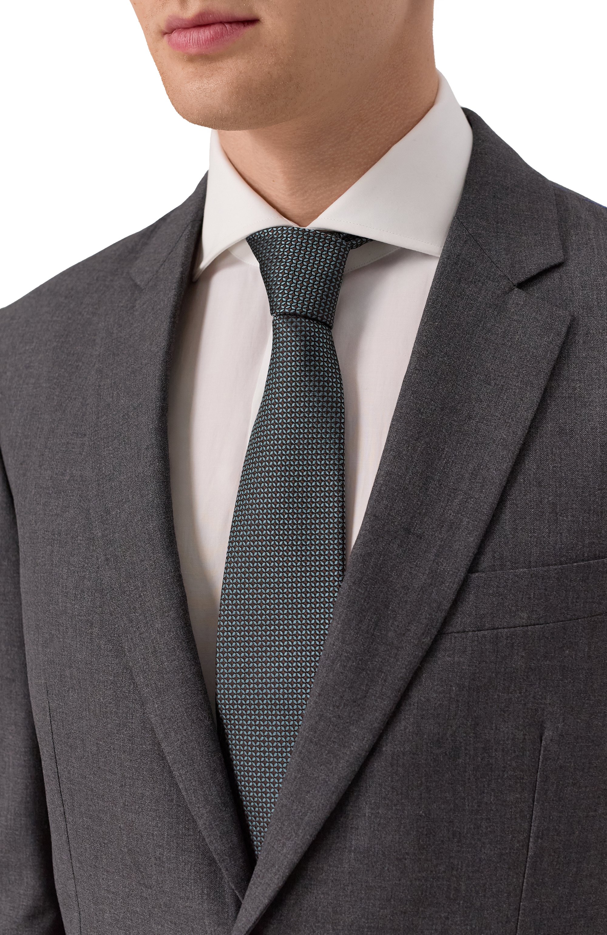 Шелковый галстук CANALI, арт. 18/HJ04402, фото 2