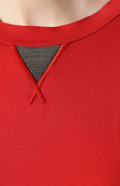 Хлопковый топ BRUNELLO CUCINELLI, арт. M0045BX100, фото 5