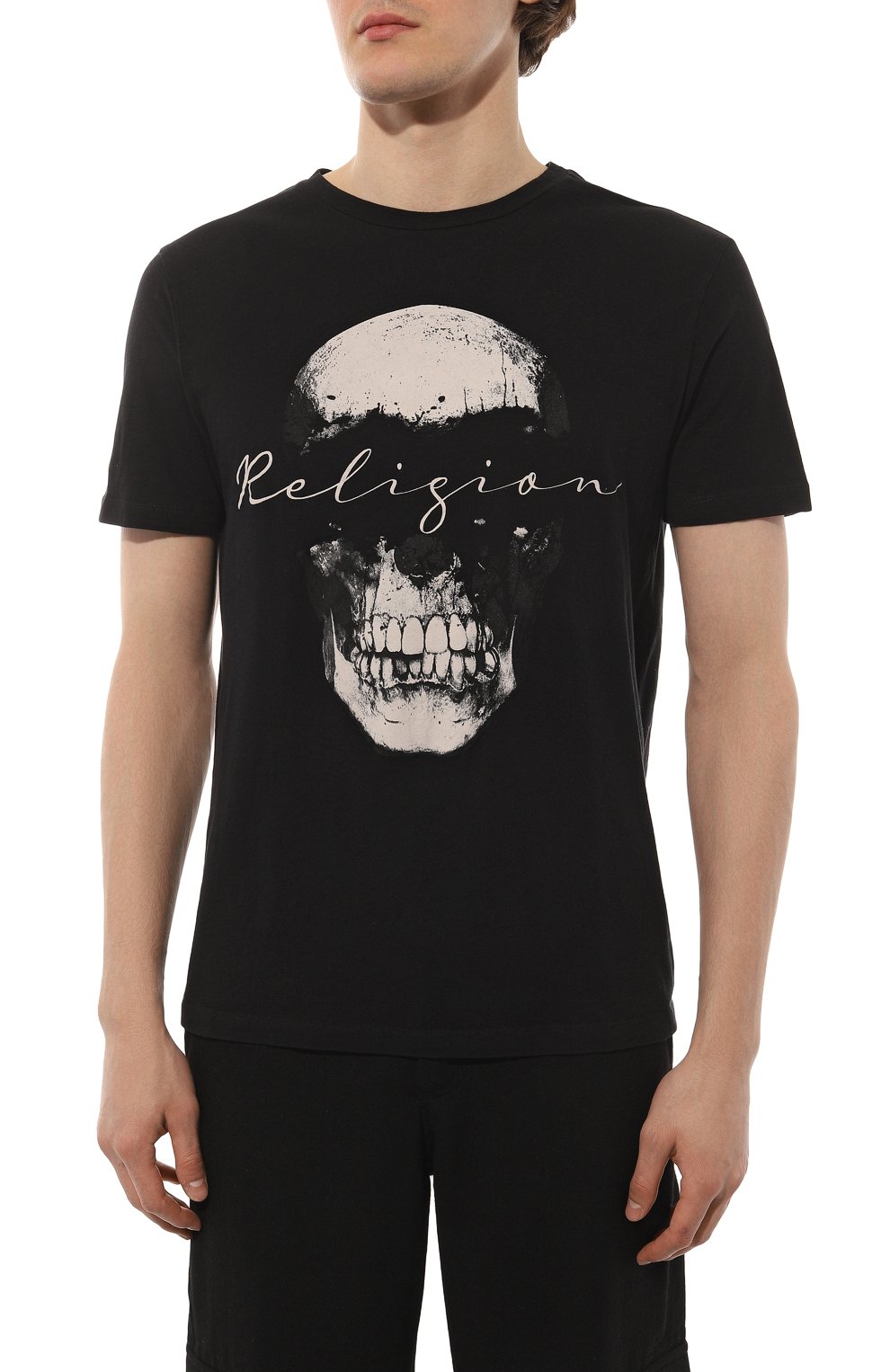 Хлопковая футболка RELIGION, арт. 32BSSN03, фото 3