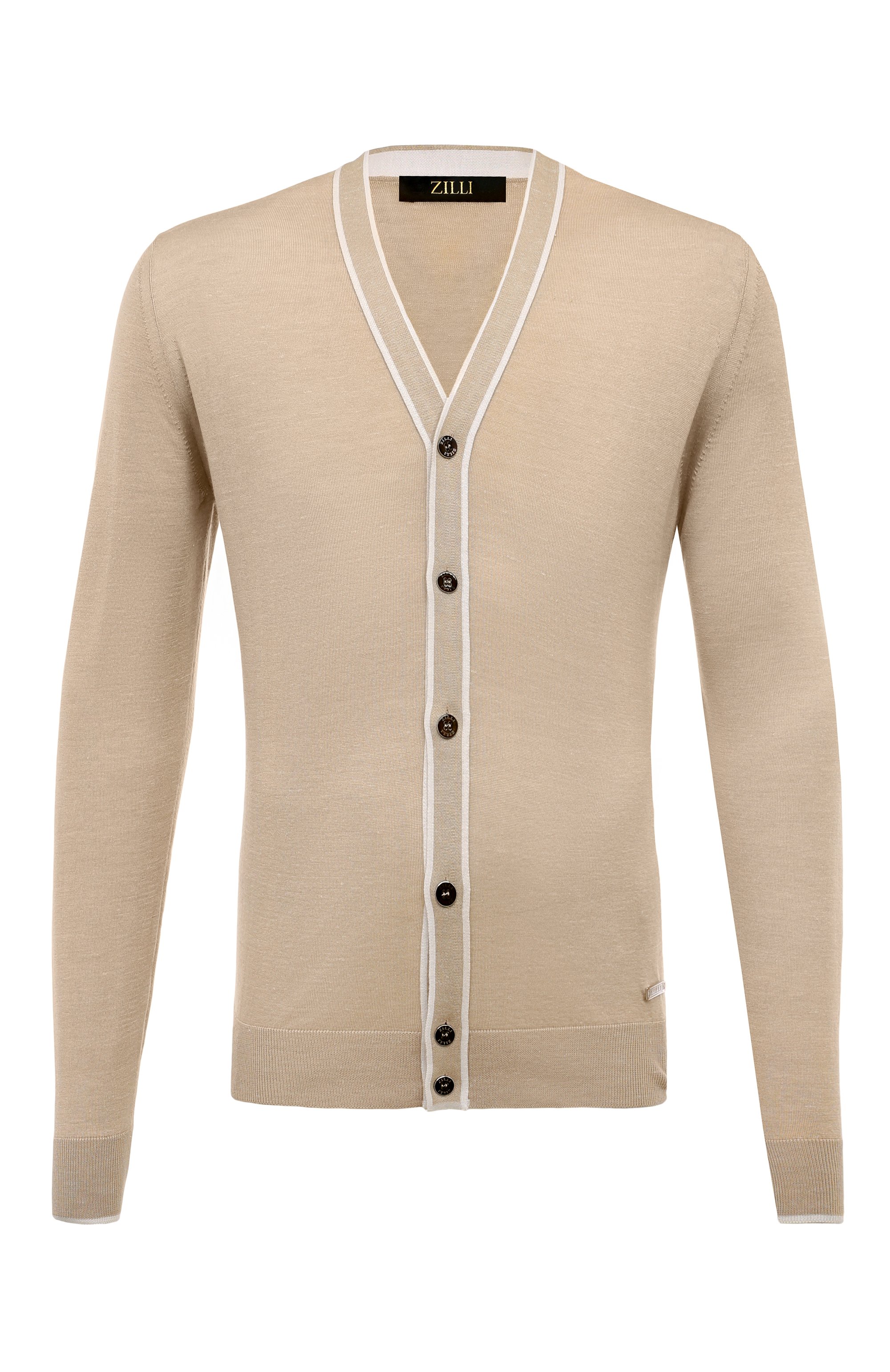 Кардиган из шерсти и шелка ZILLI, арт. KCA003M0345VHEM00, фото 1