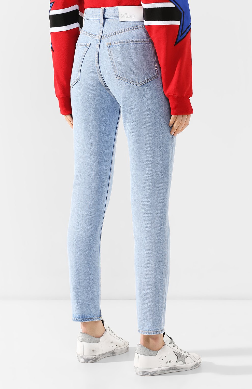 Джинсы прямого кроя TWO WOMEN IN THE WORLD, арт. KAR0LINA/UVTB6, фото 4