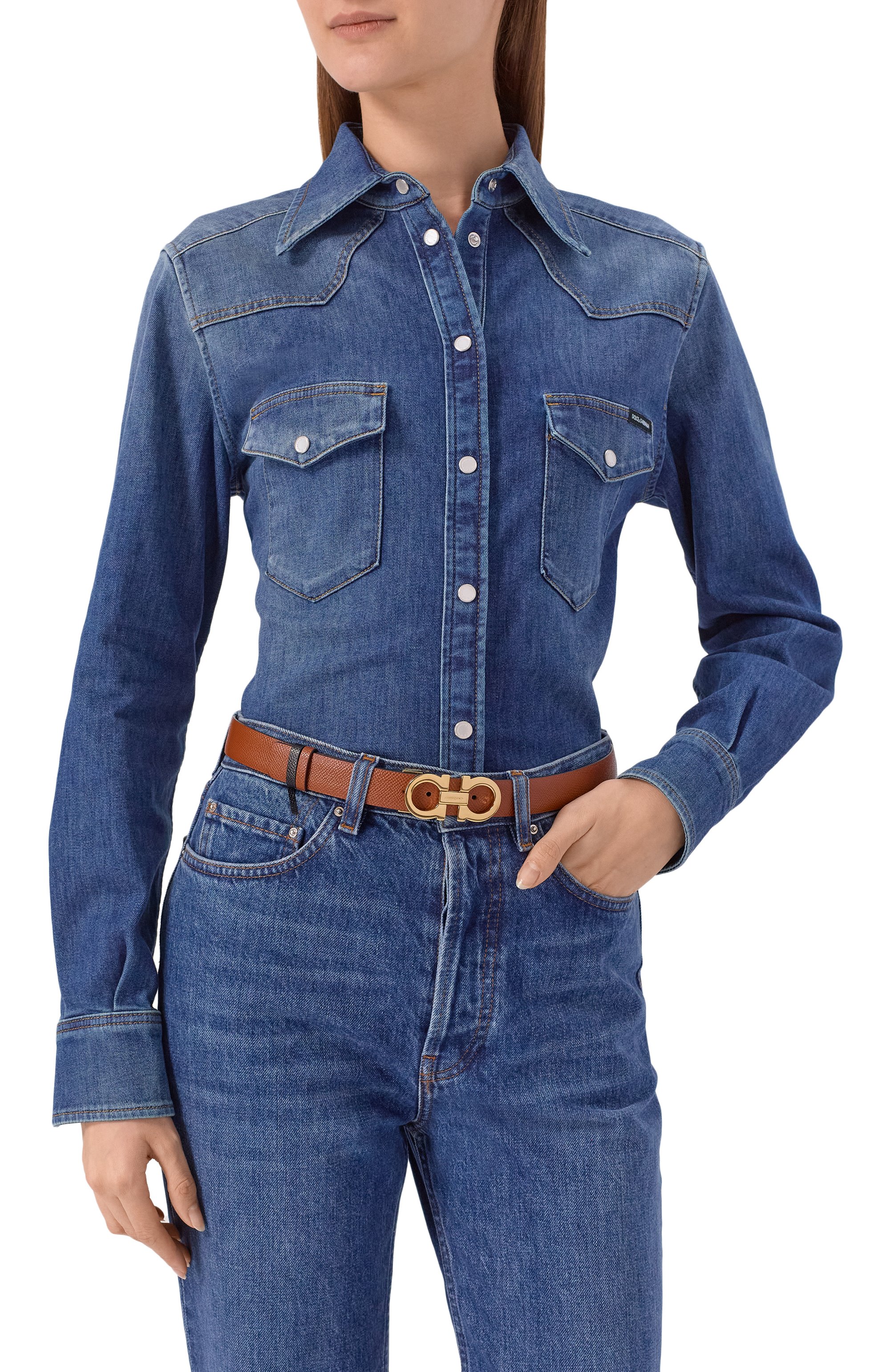 Двусторонний ремень FERRAGAMO, арт. 23A565/775, фото 2