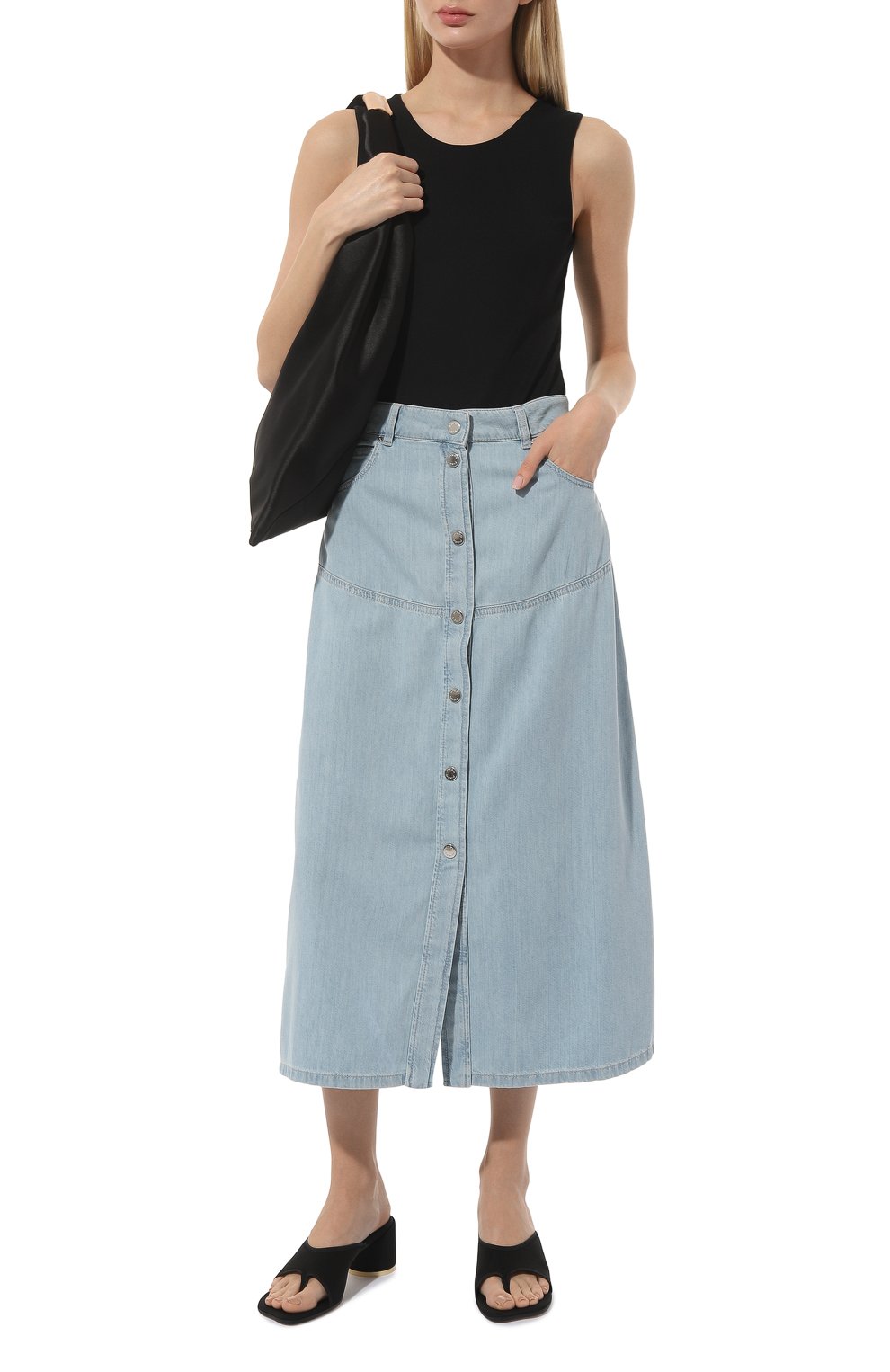 Джинсовая юбка PINKO, арт. 100828/A0MM, фото 2