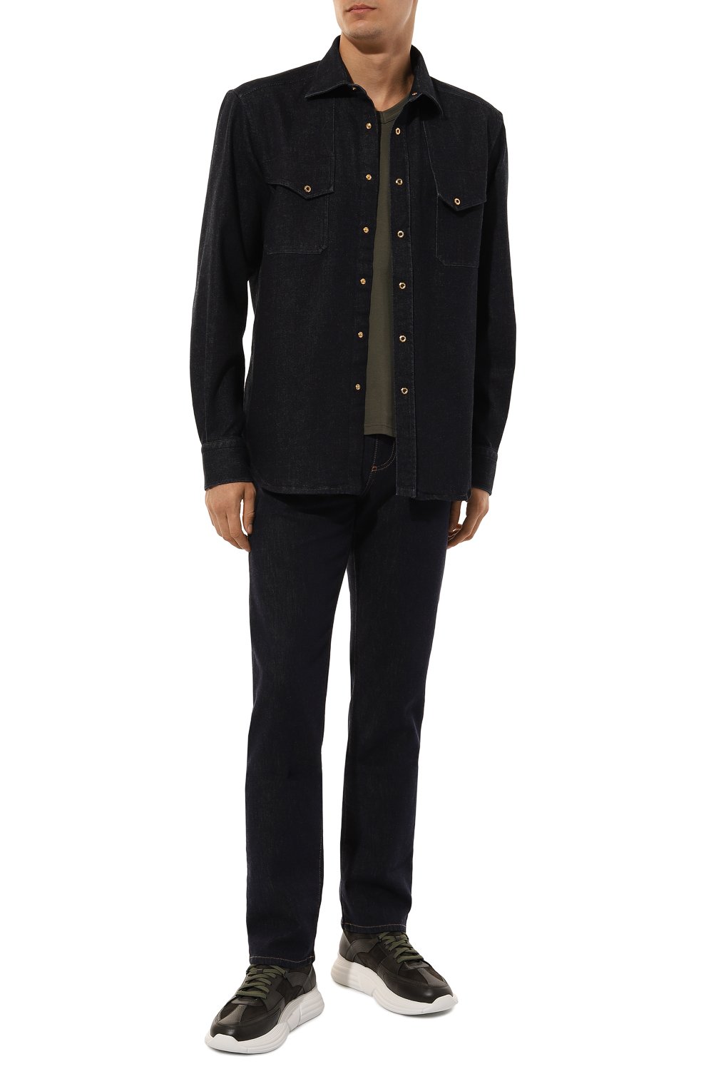 Кожаные кроссовки STEFANO RICCI, арт. UZ27_G6556/WVSDP, фото 2