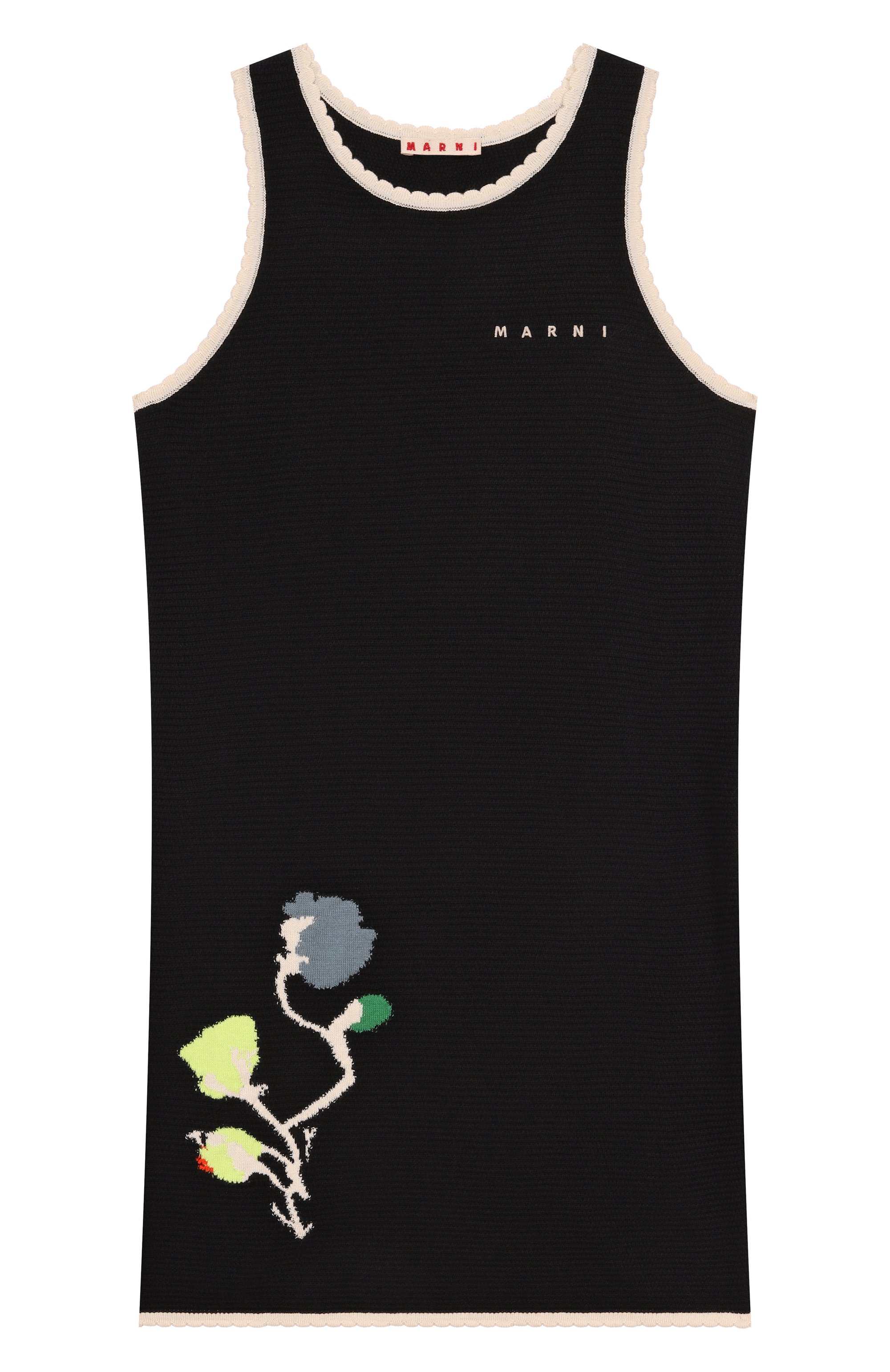 Хлопковый сарафан MARNI, арт. M01746/M00WZ, фото 1